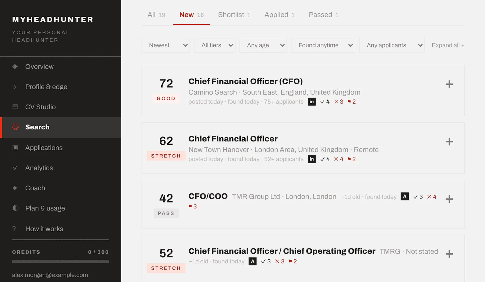 MyHeadHunter screenshot 1