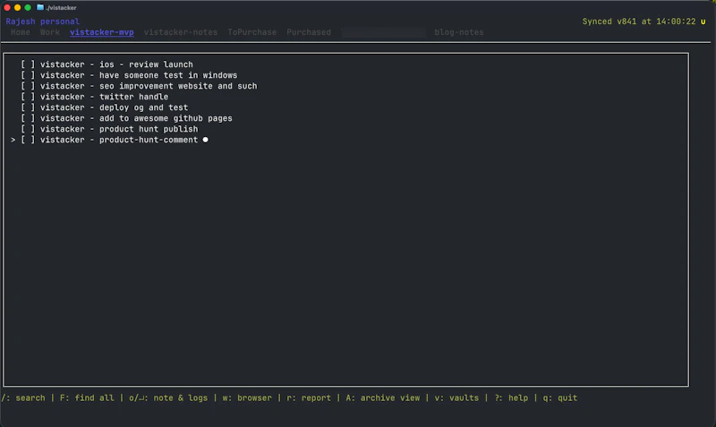 Vistacker screenshot 3