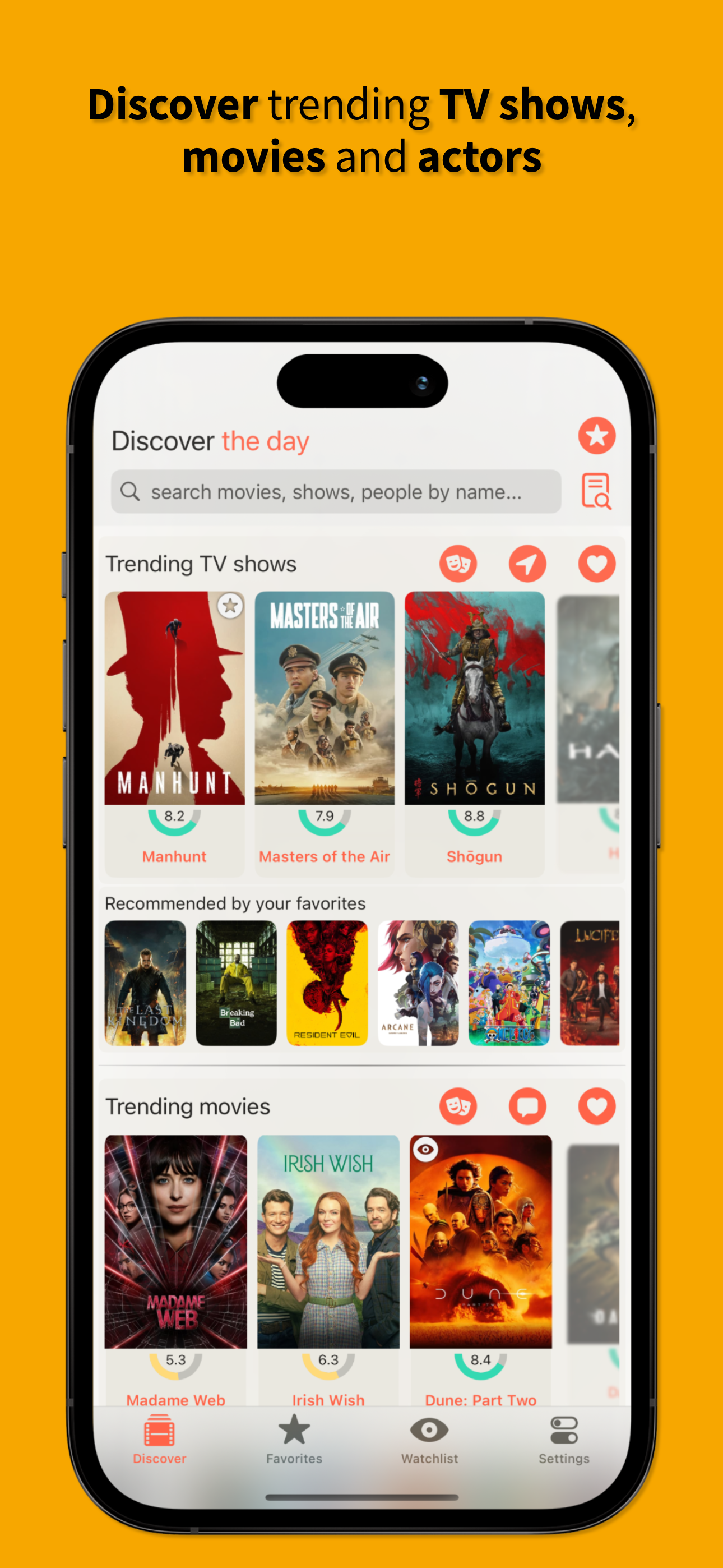 startuptile Switch TV ON-App for detailed information about TV shows and movies