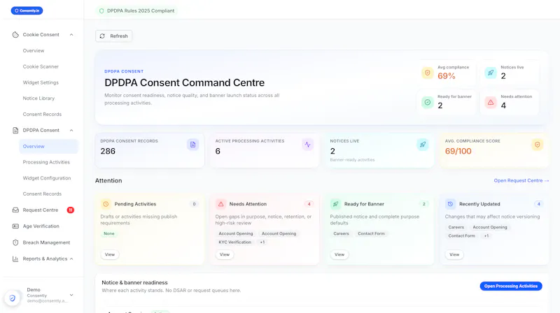 Consently screenshot 10