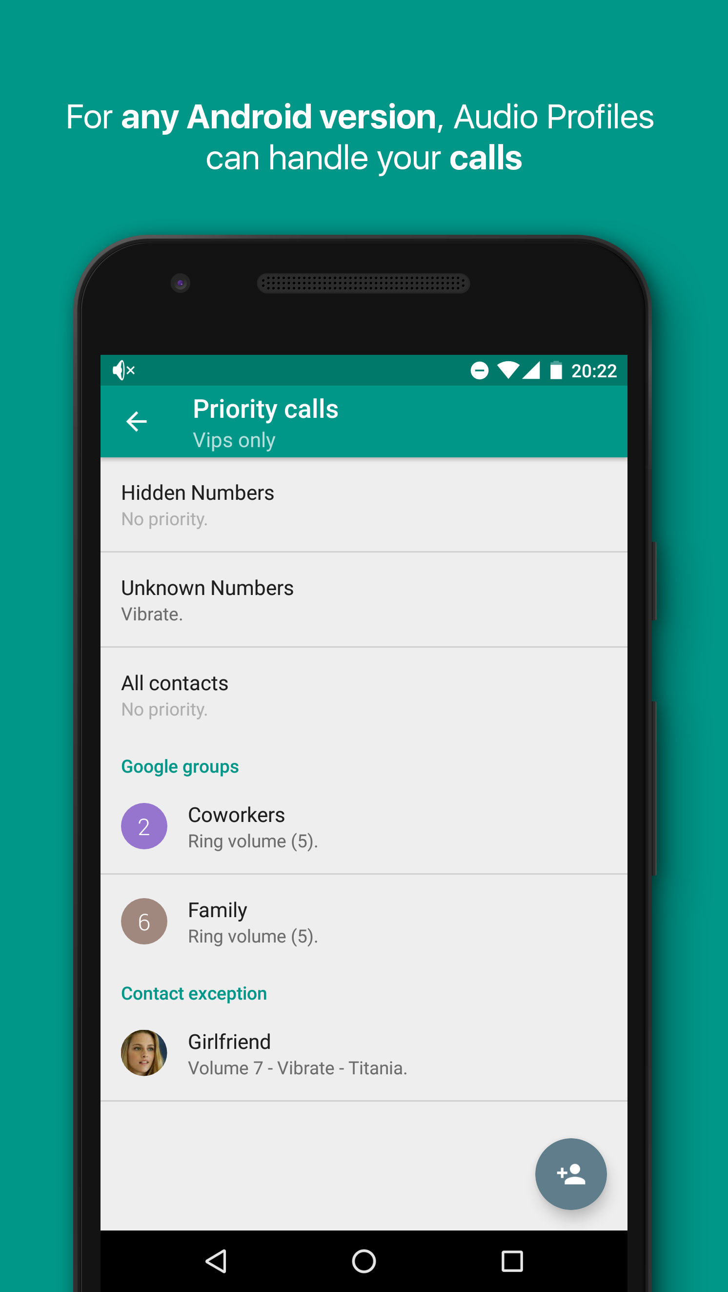 Audio Profiles - Sound Manager gallery image