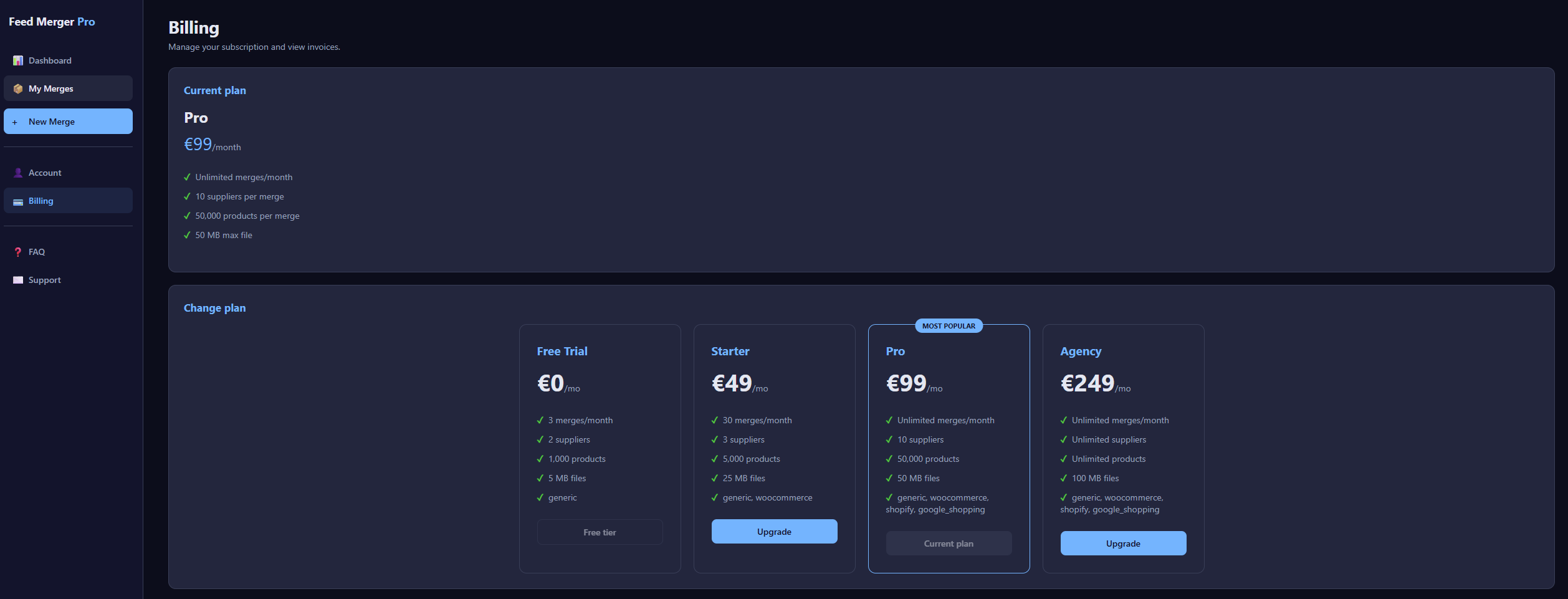 Feed Merger Pro gallery image