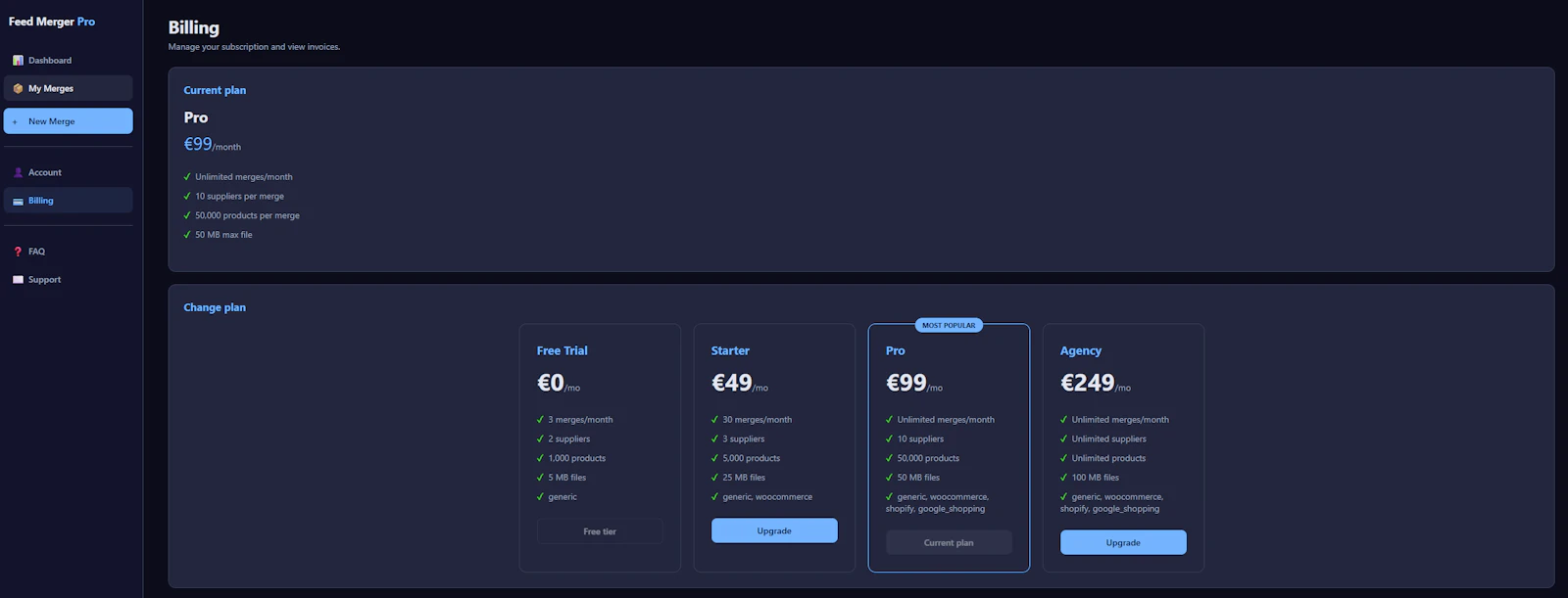 Feed Merger Pro screenshot 5