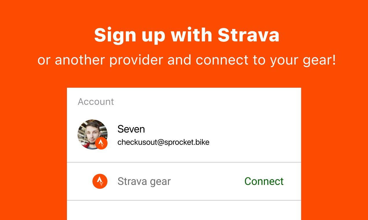 스프로킷 - Strava 확인 - Strava 기어 추적 데이터를 공유하여 신뢰를 높이십시오 미디어 3