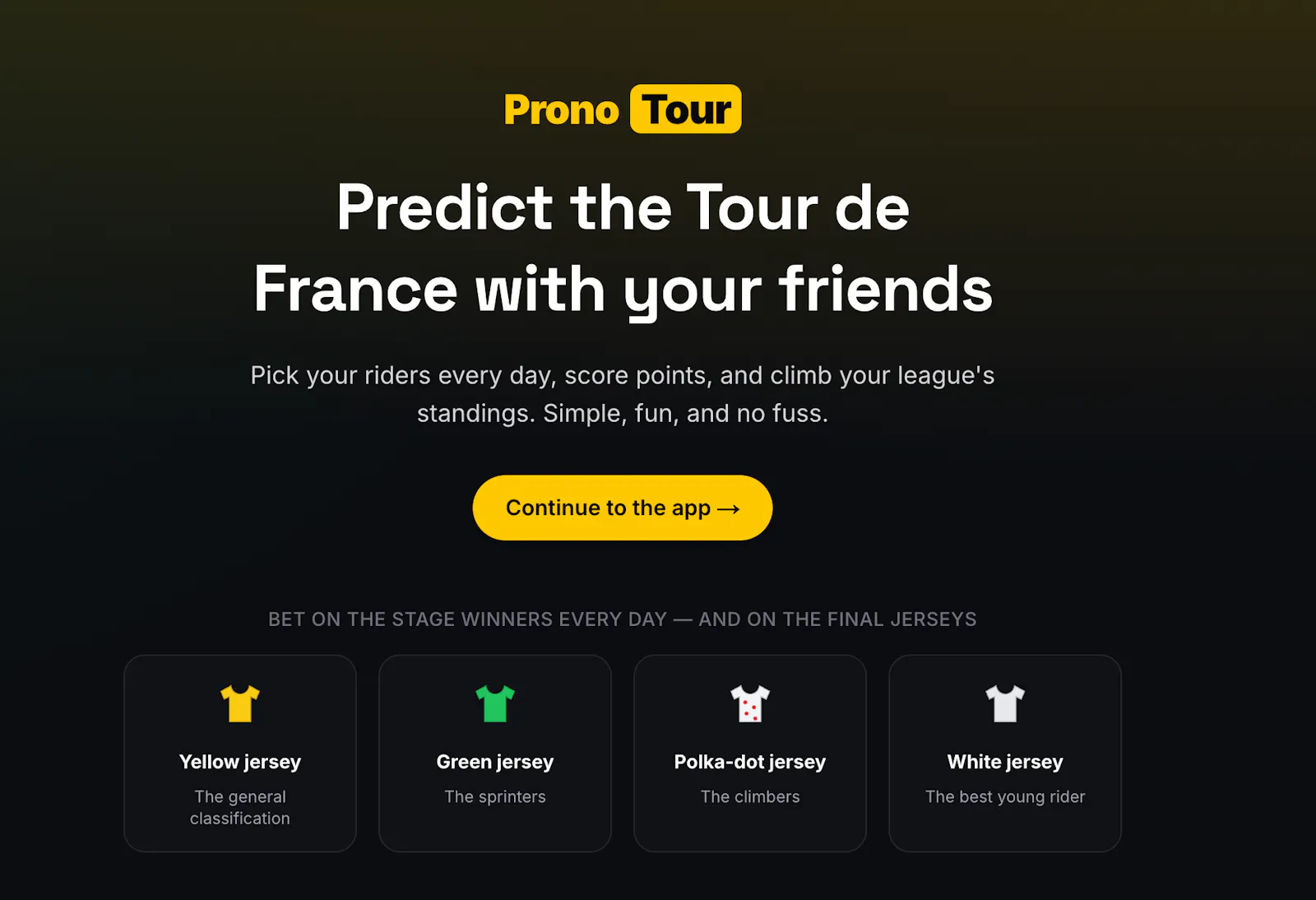 Prono Tour ·  screenshot 3