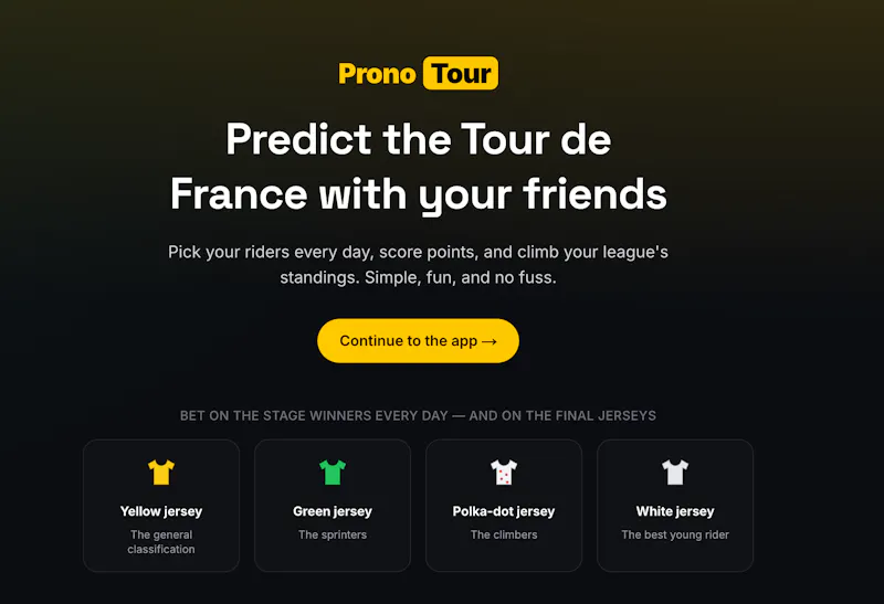 Prono Tour ·  screenshot 3