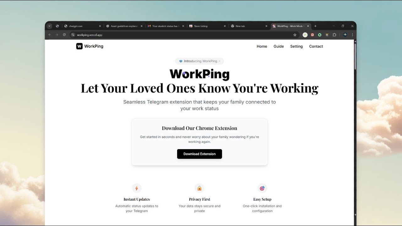 WorkPing gallery image
