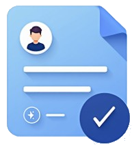 dajCV - Product Hunt launch logo and brand identity