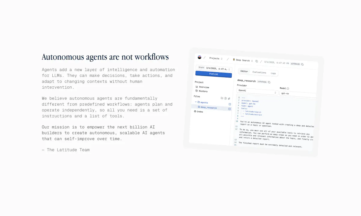 Latitude Agents