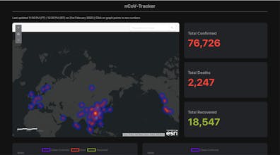 Minimal Corona Virus tracker 😷 gallery image