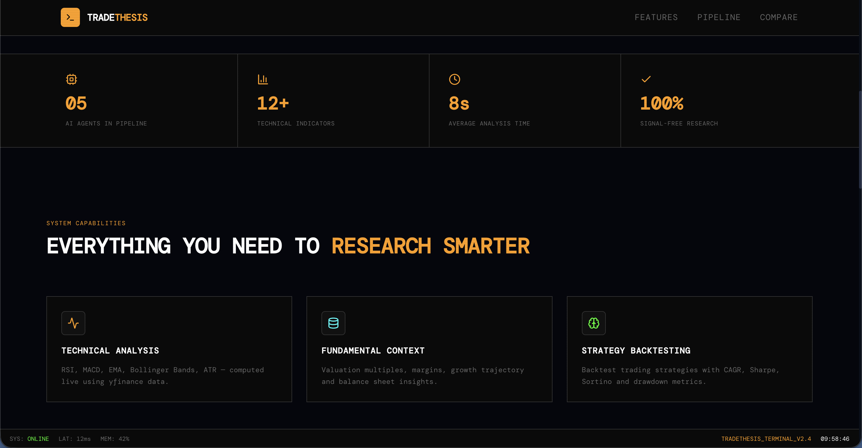 TradeThesis gallery image