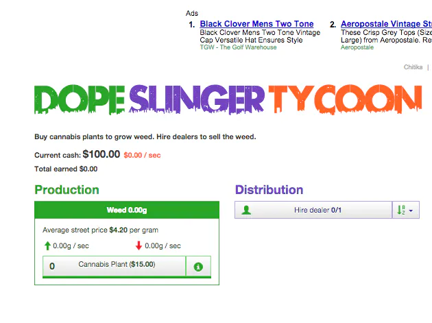 Dope Slinger Tycoon