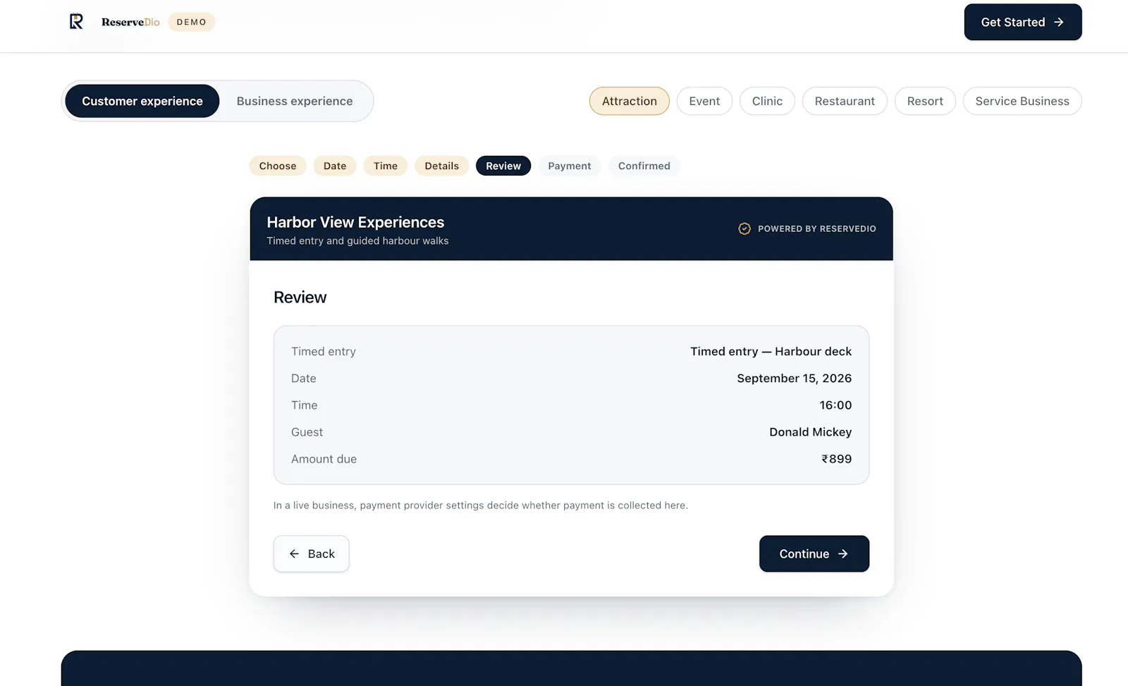 ReserveDio screenshot 6