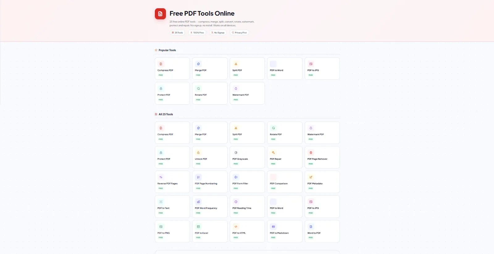 Tooliby - Free Online Web Tools screenshot 3