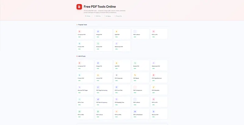 Tooliby - Free Online Web Tools screenshot 3