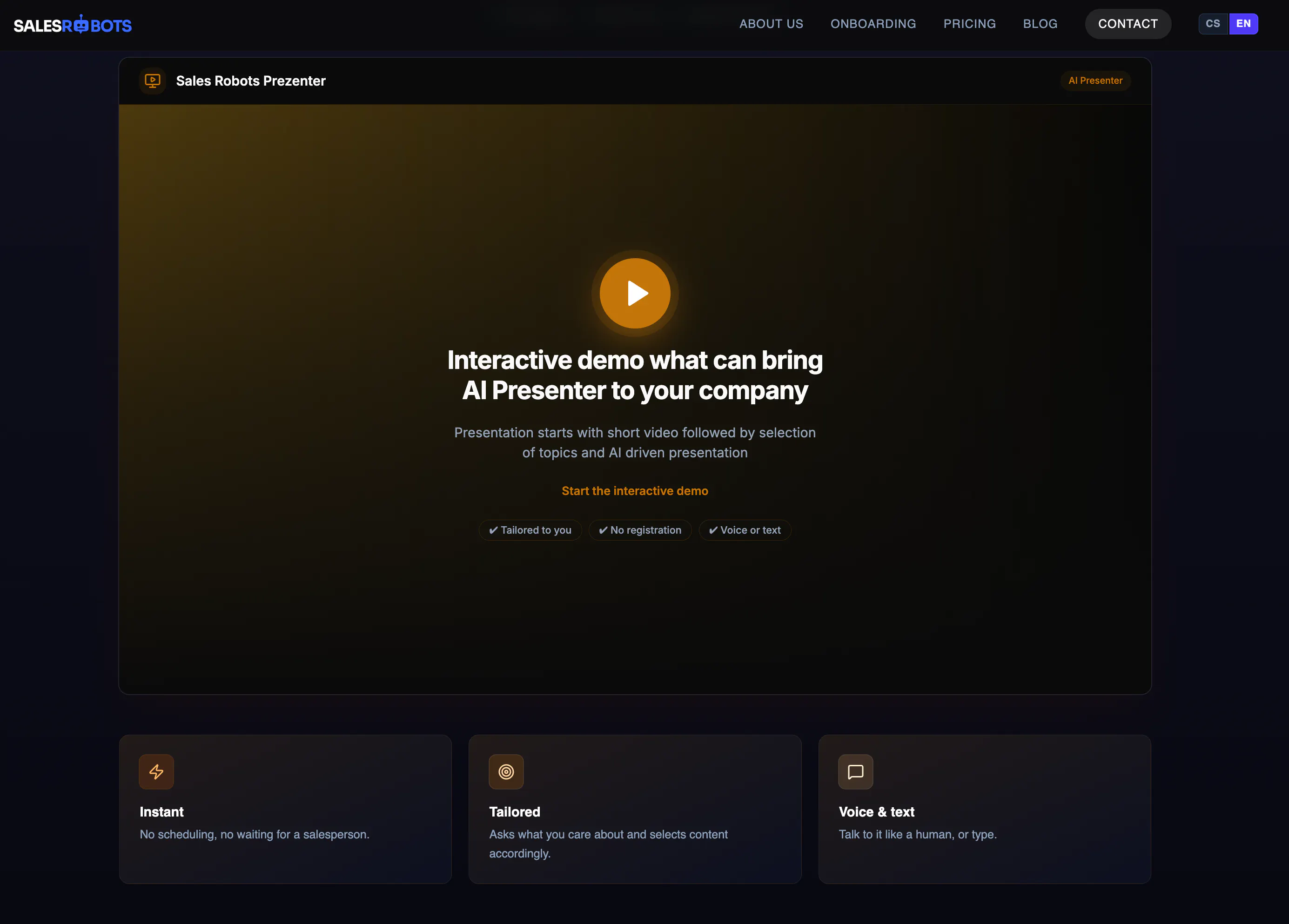 Prezenter by Sales Robots gallery image