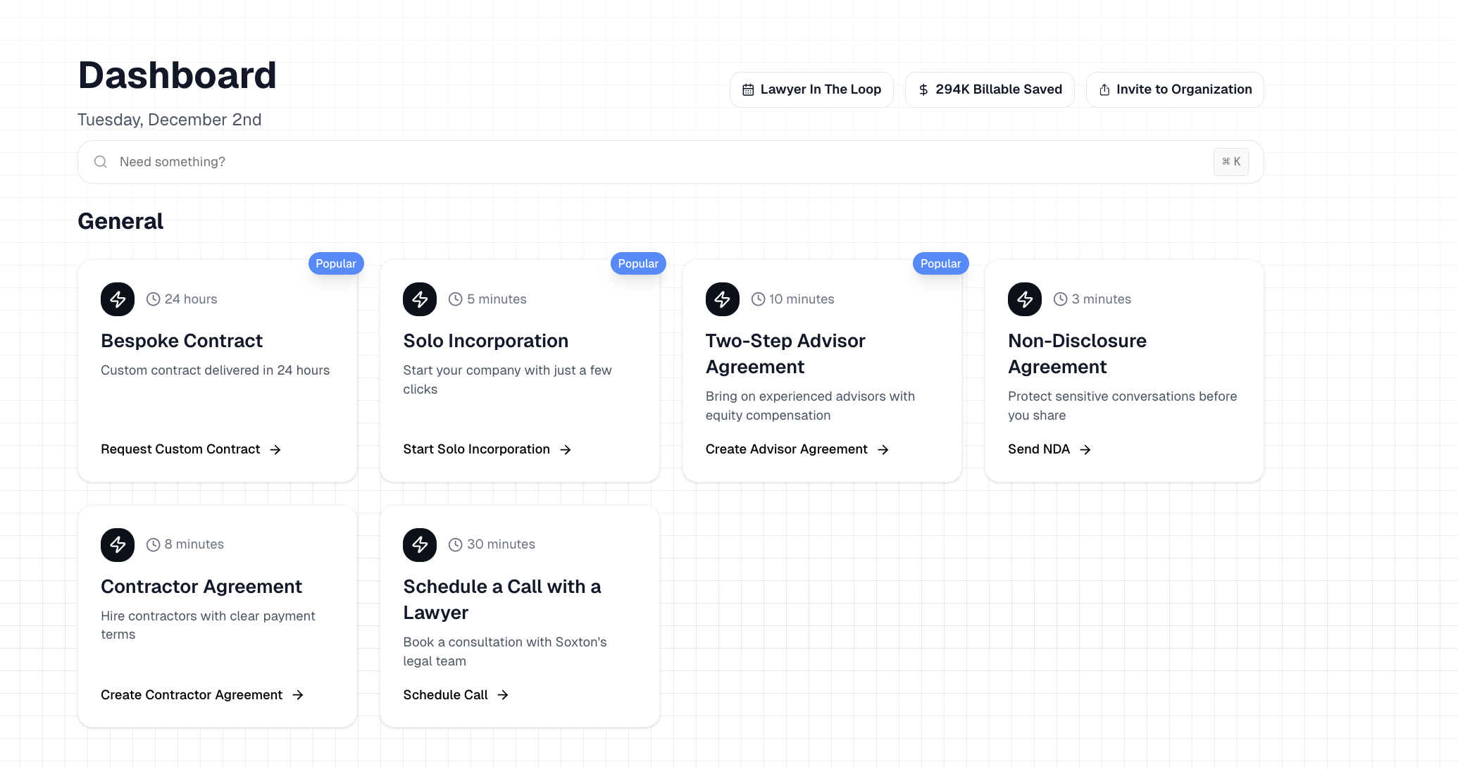 Soxton AI: AI Powered Law Firm - Screenshot 2 showing product features and functionality