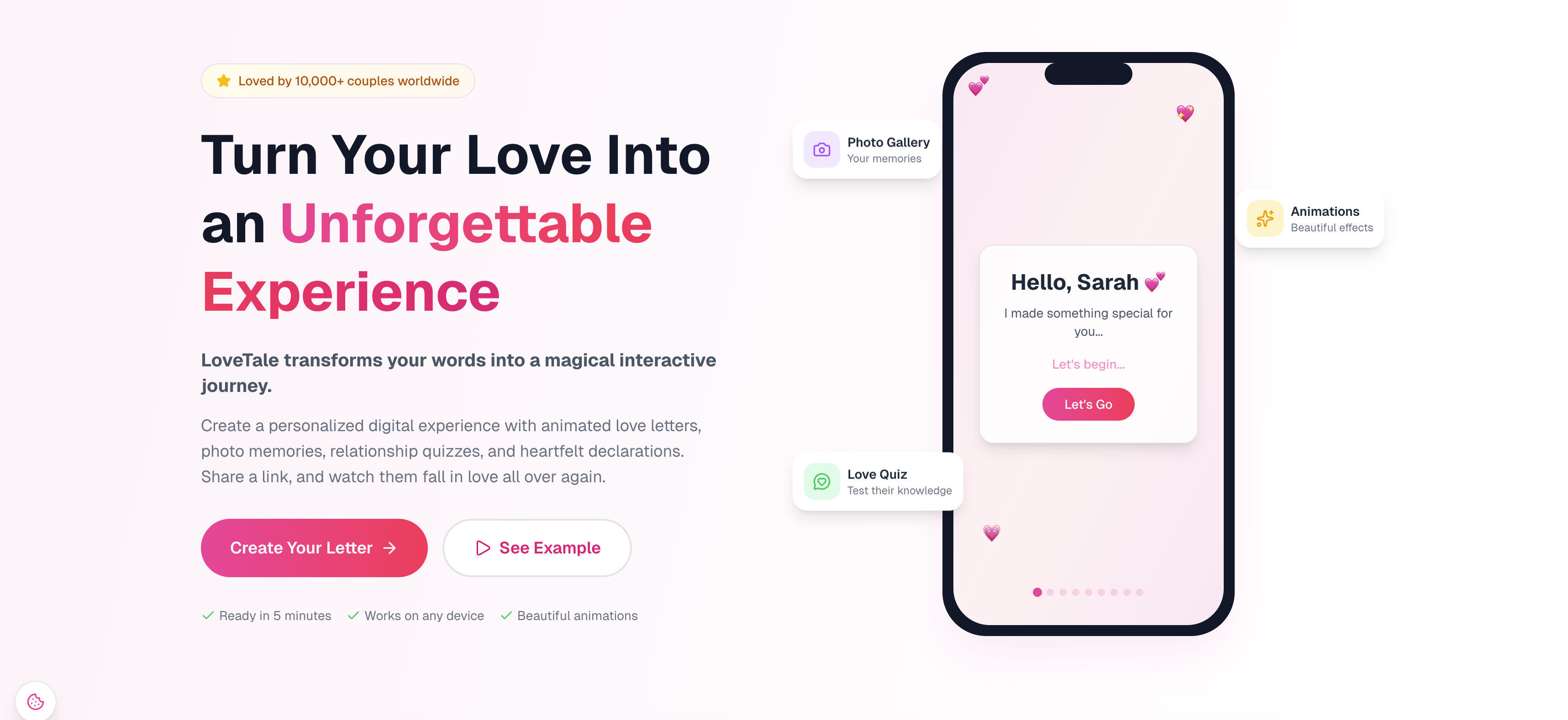 LoveTale gallery image