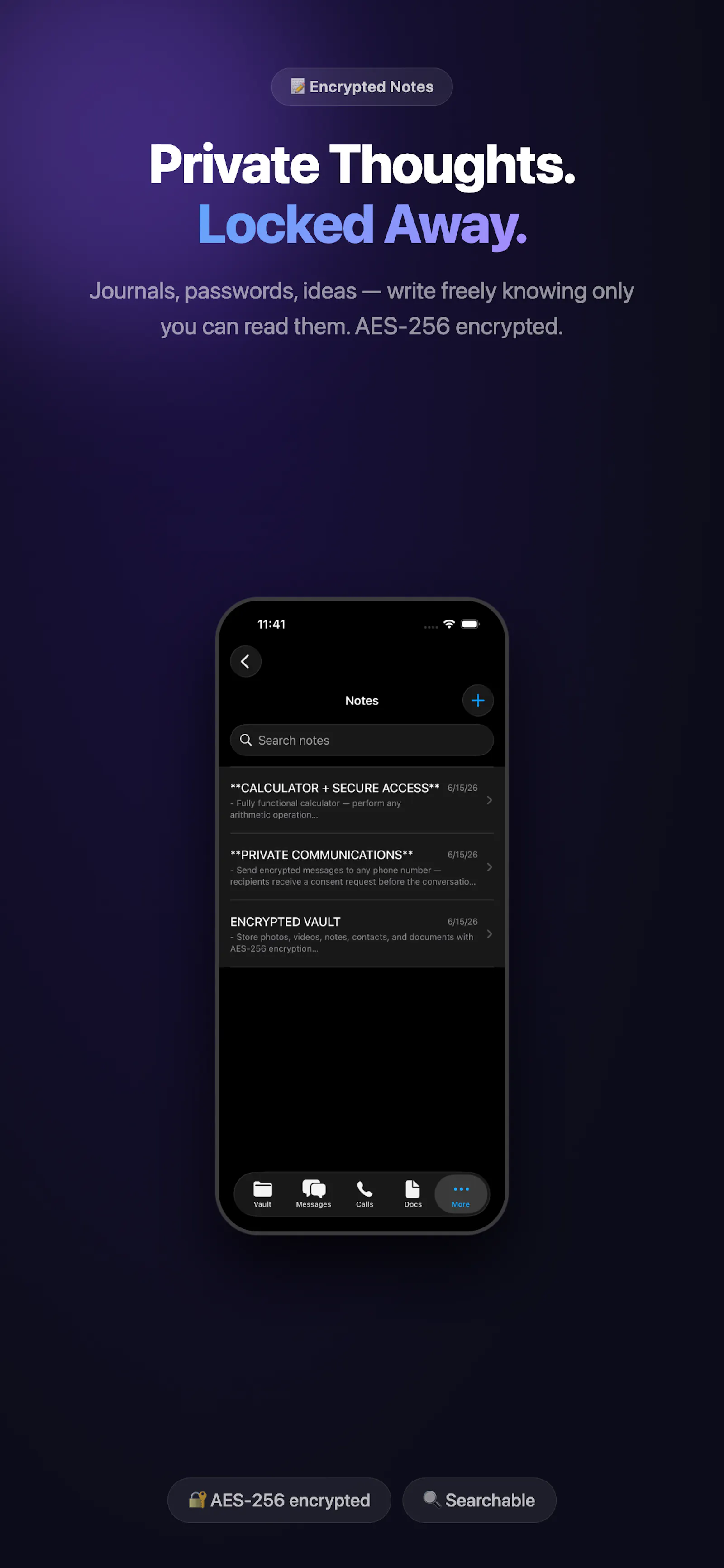Calc+ Vault screenshot 8