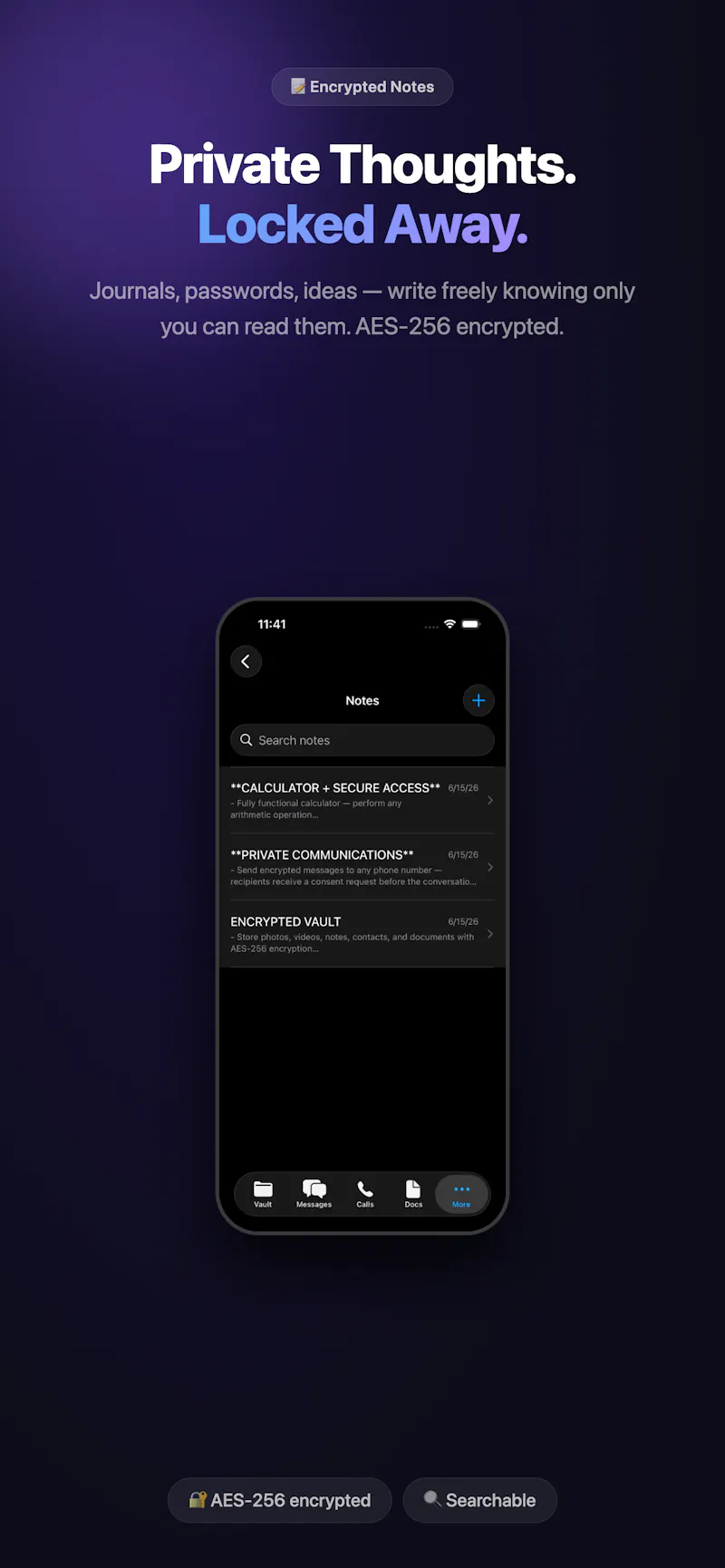 Calc+ Vault screenshot 8