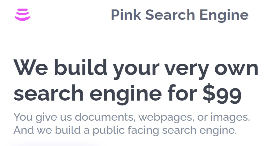 Pink Search Engine media 1