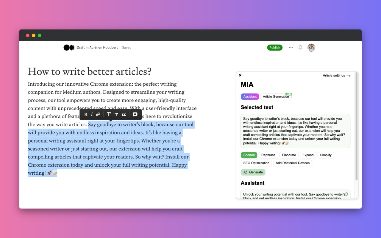 startuptile MIA-Write better & more engaging stories on Medium