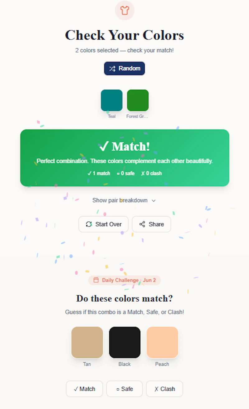 Color Clash Checker screenshot 7