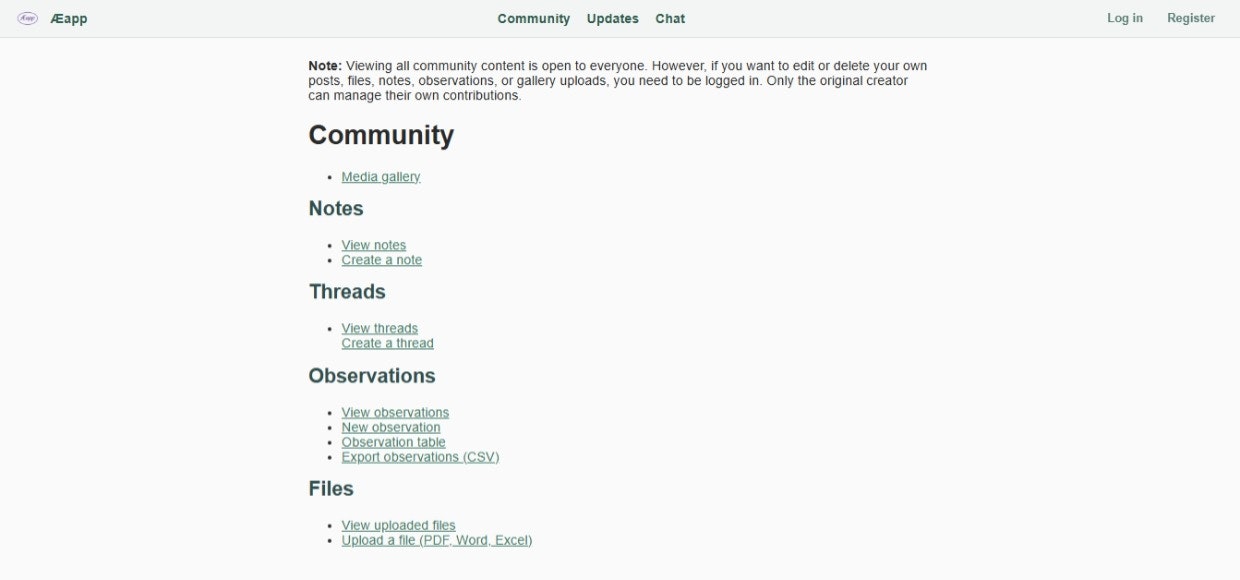 Æapp v2.0.0 - Screenshot 2 showing product features and functionality