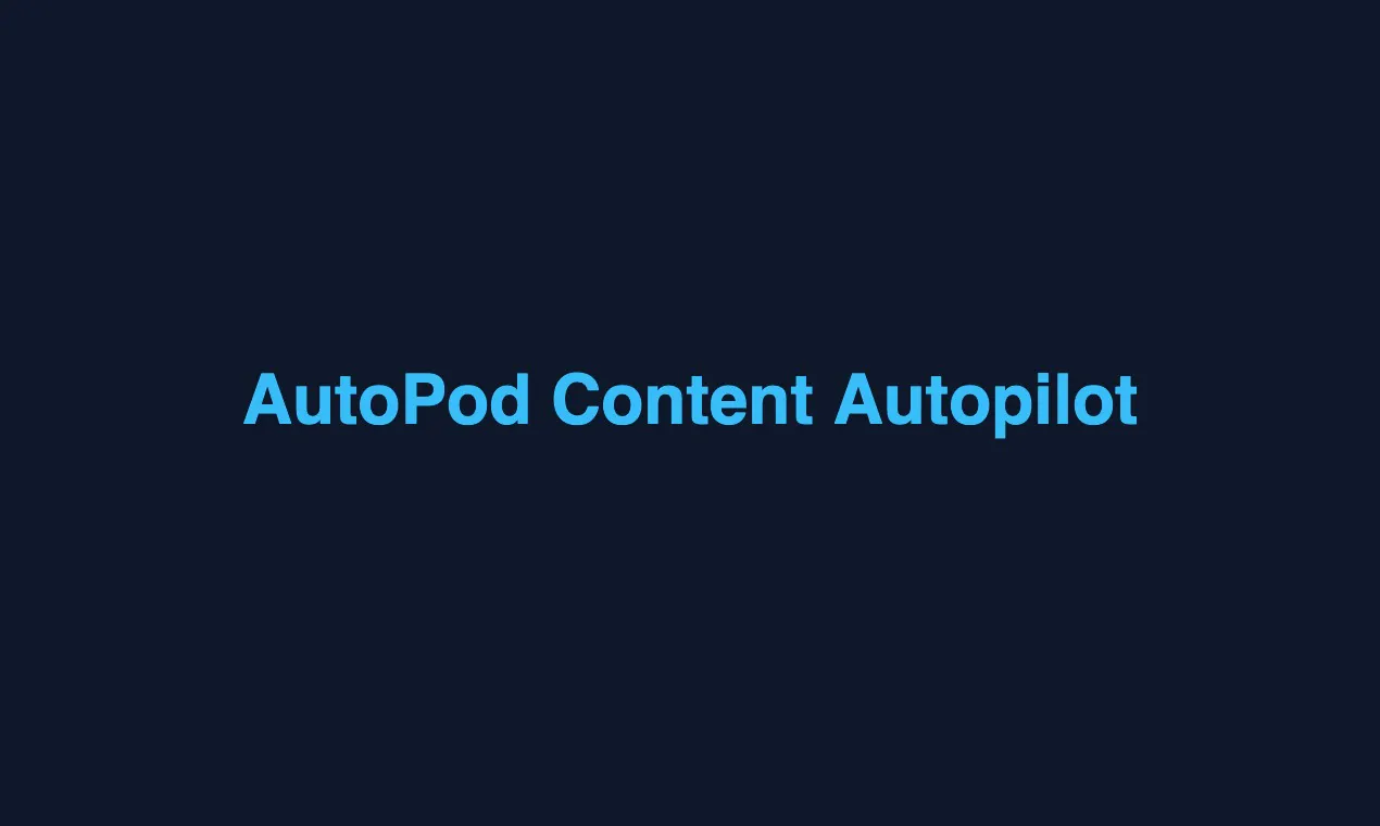 AutoPod gallery image