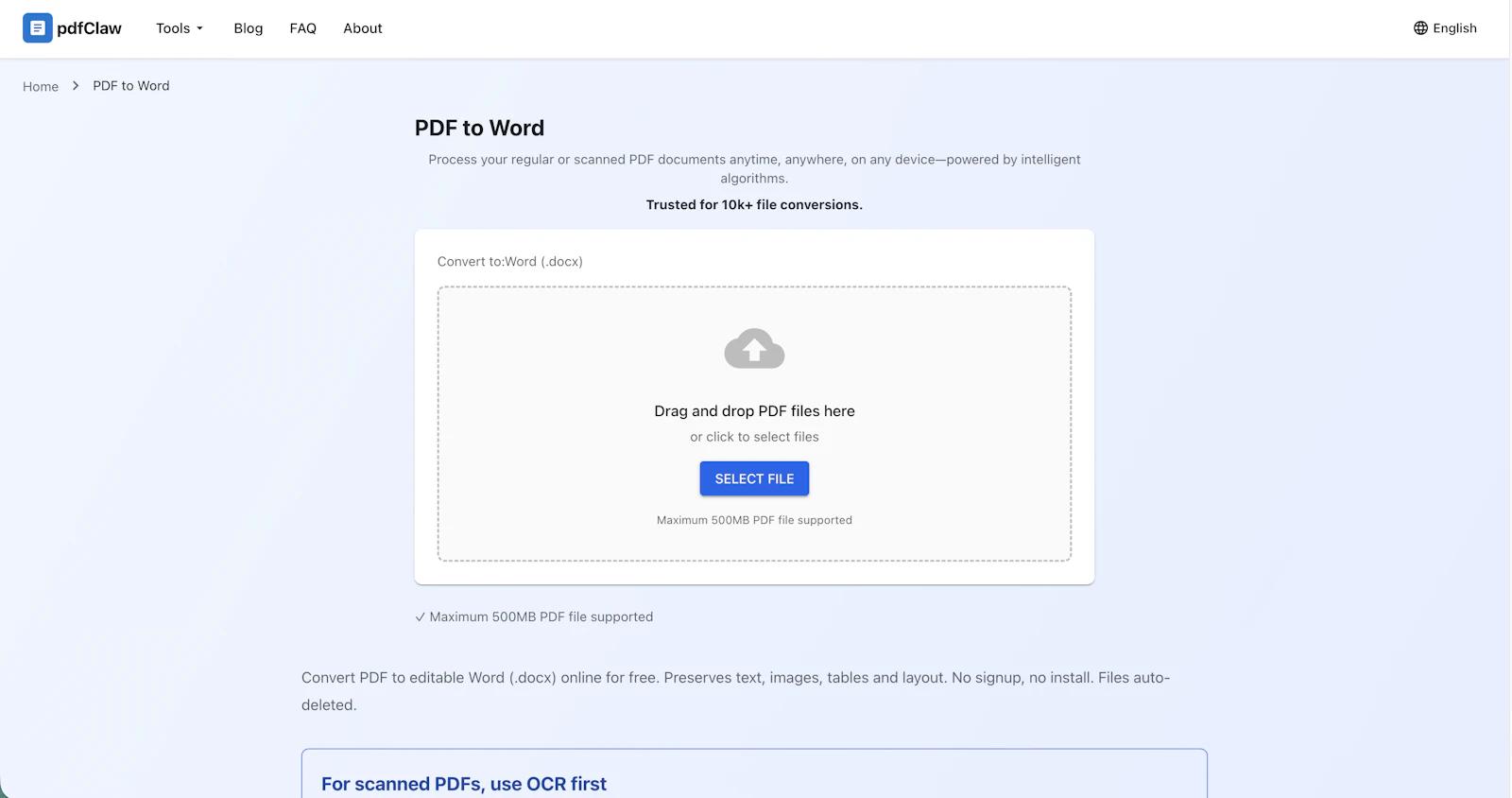 pdfclaw screenshot 1
