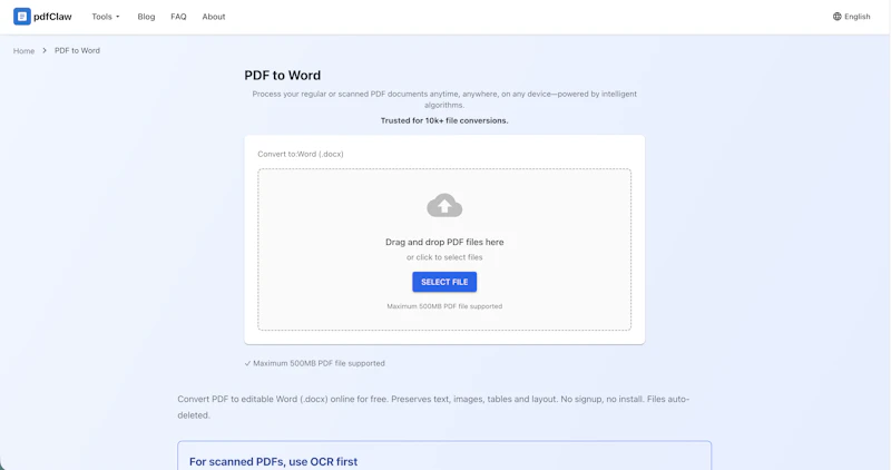 pdfclaw screenshot 1