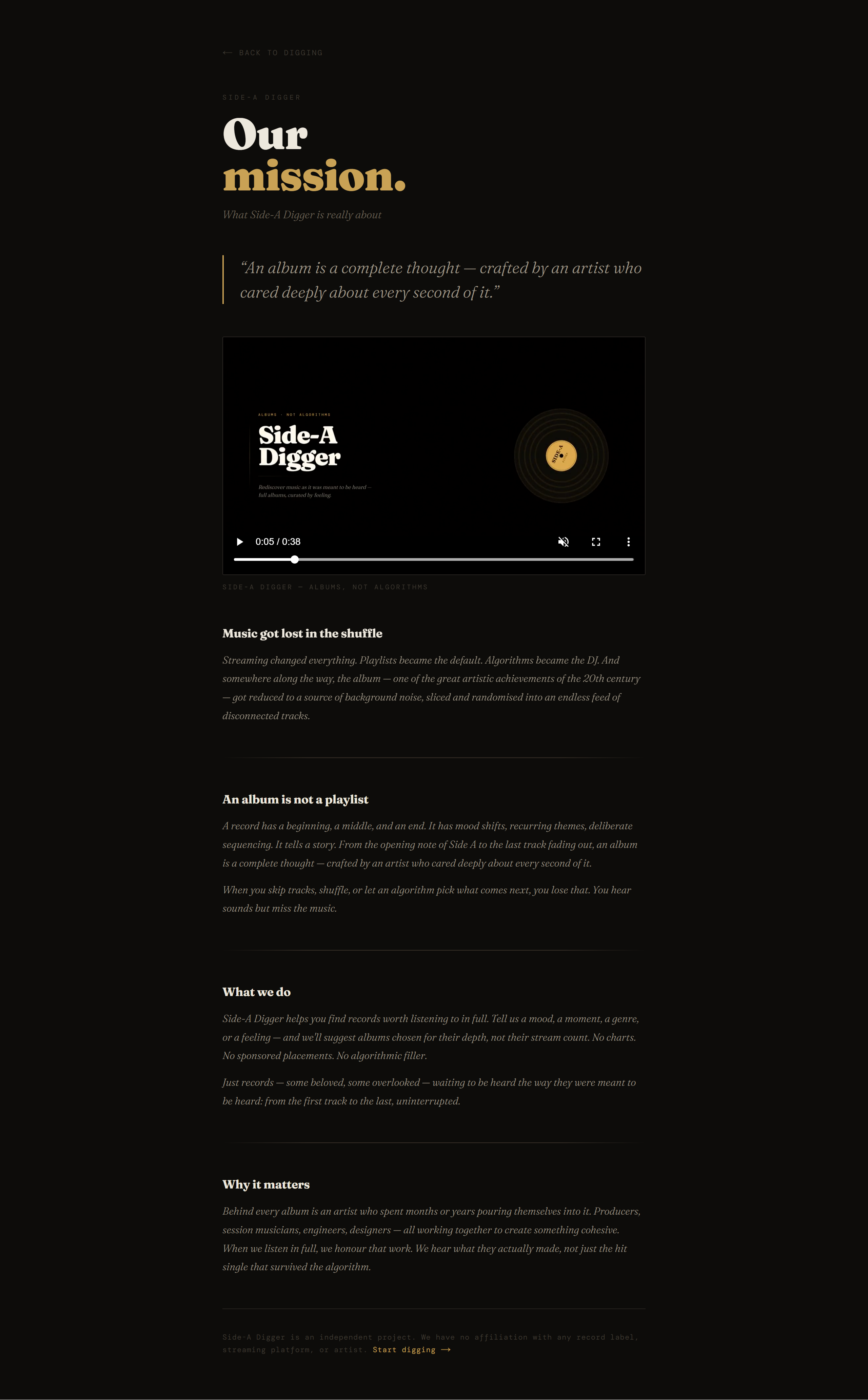 Side-A Digger media 3