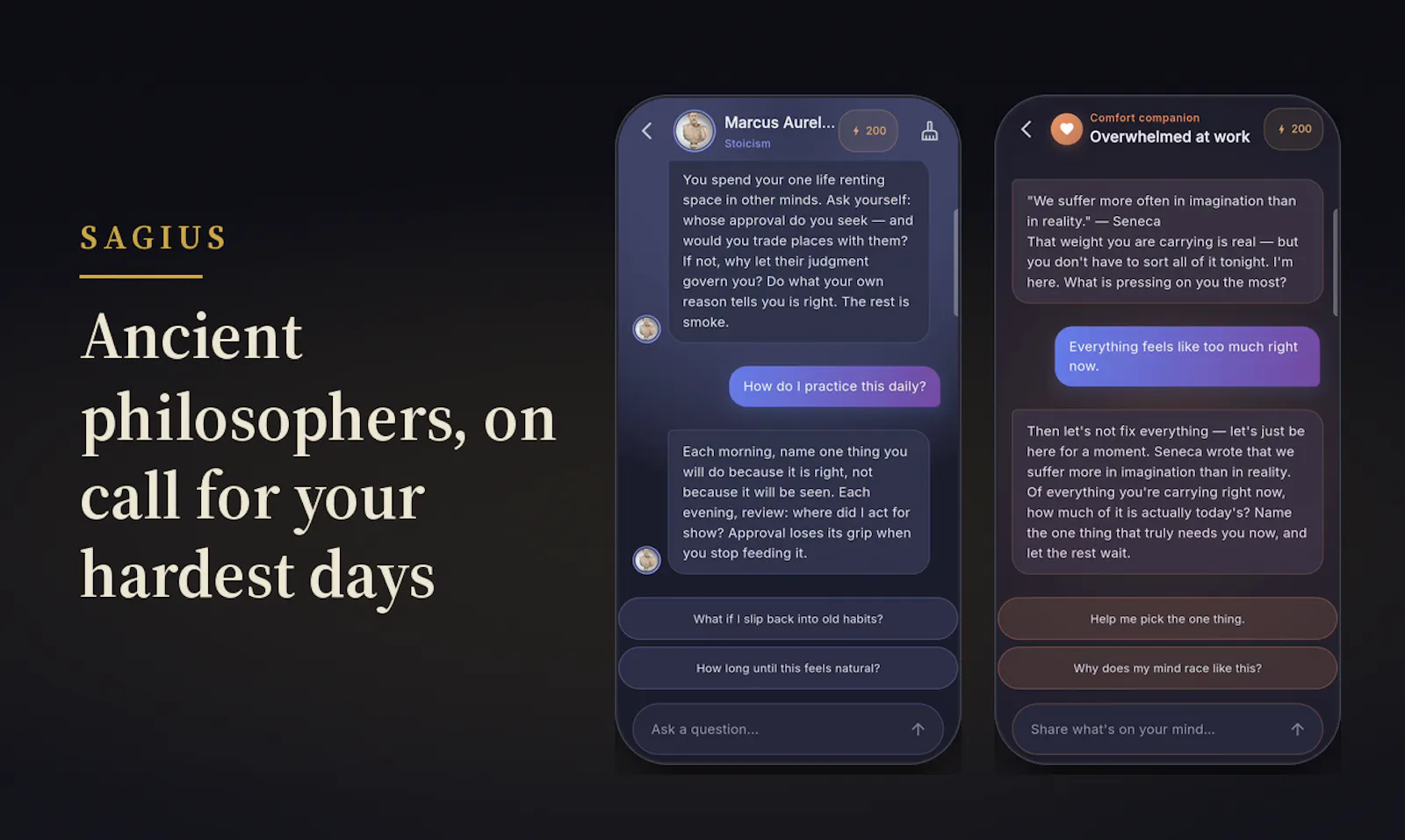 Sagius screenshot 2