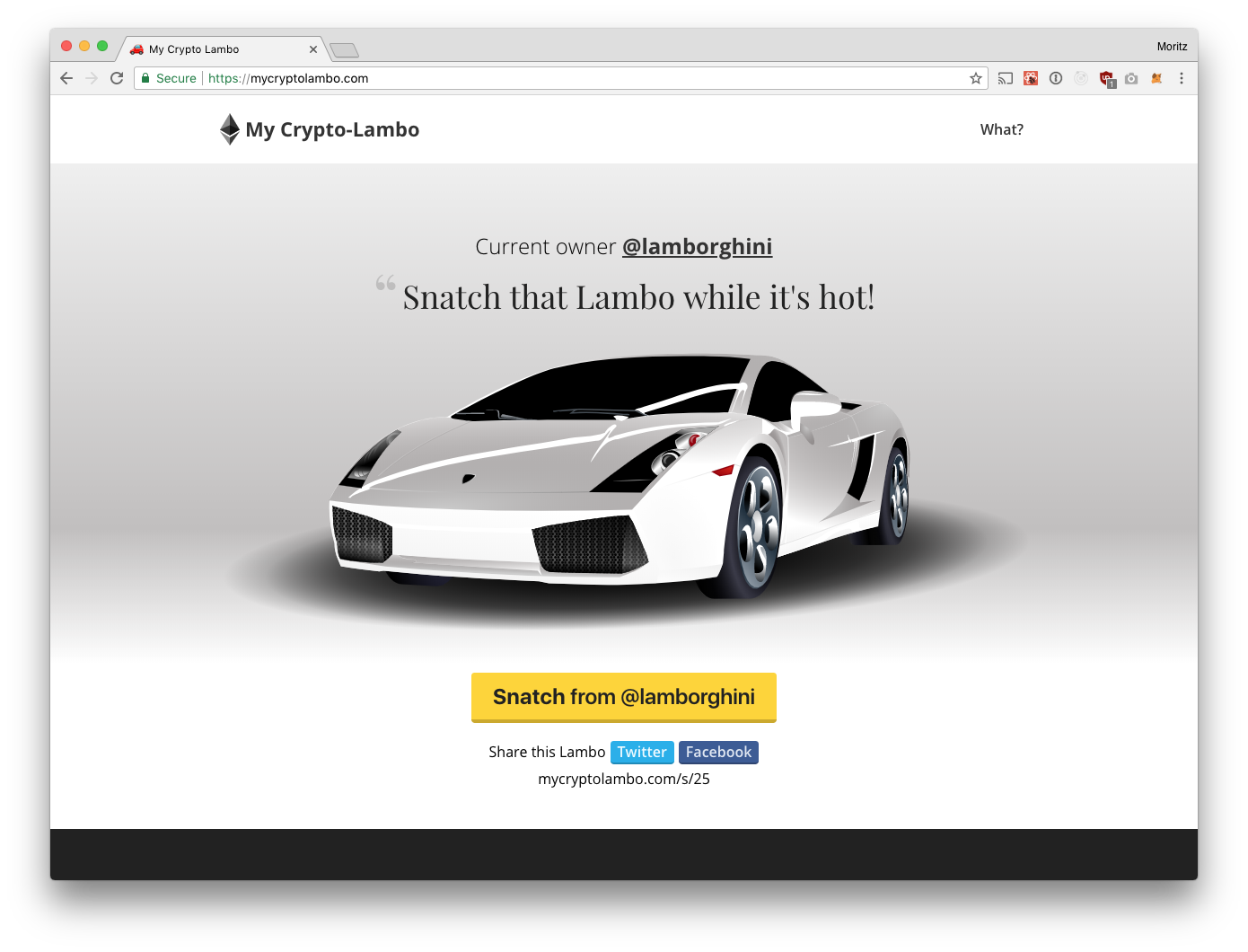Crypto Lambo gallery image