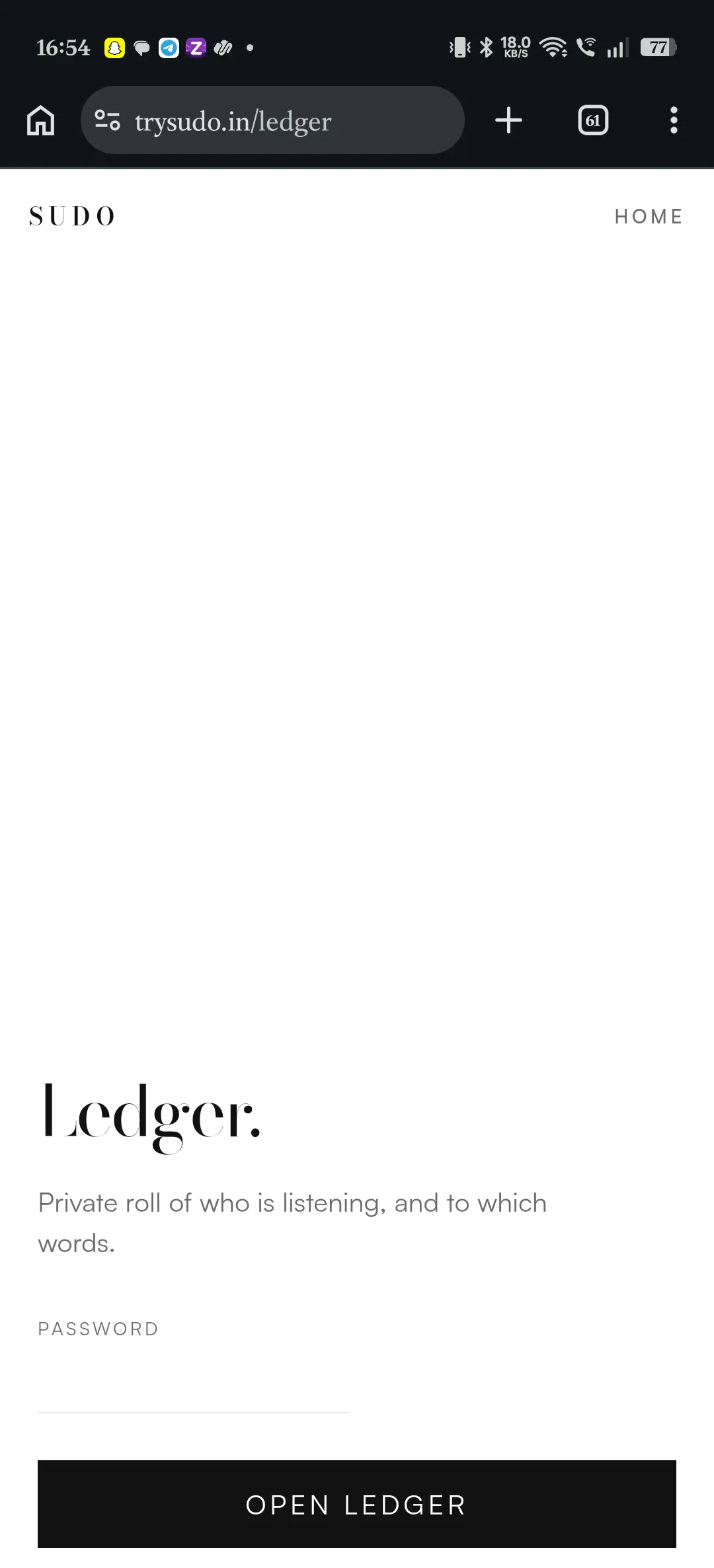 Sudo gallery image