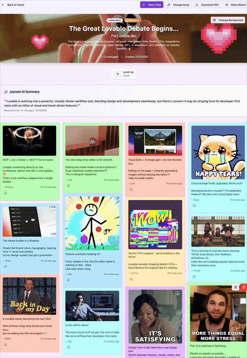 Joynote screenshot 3