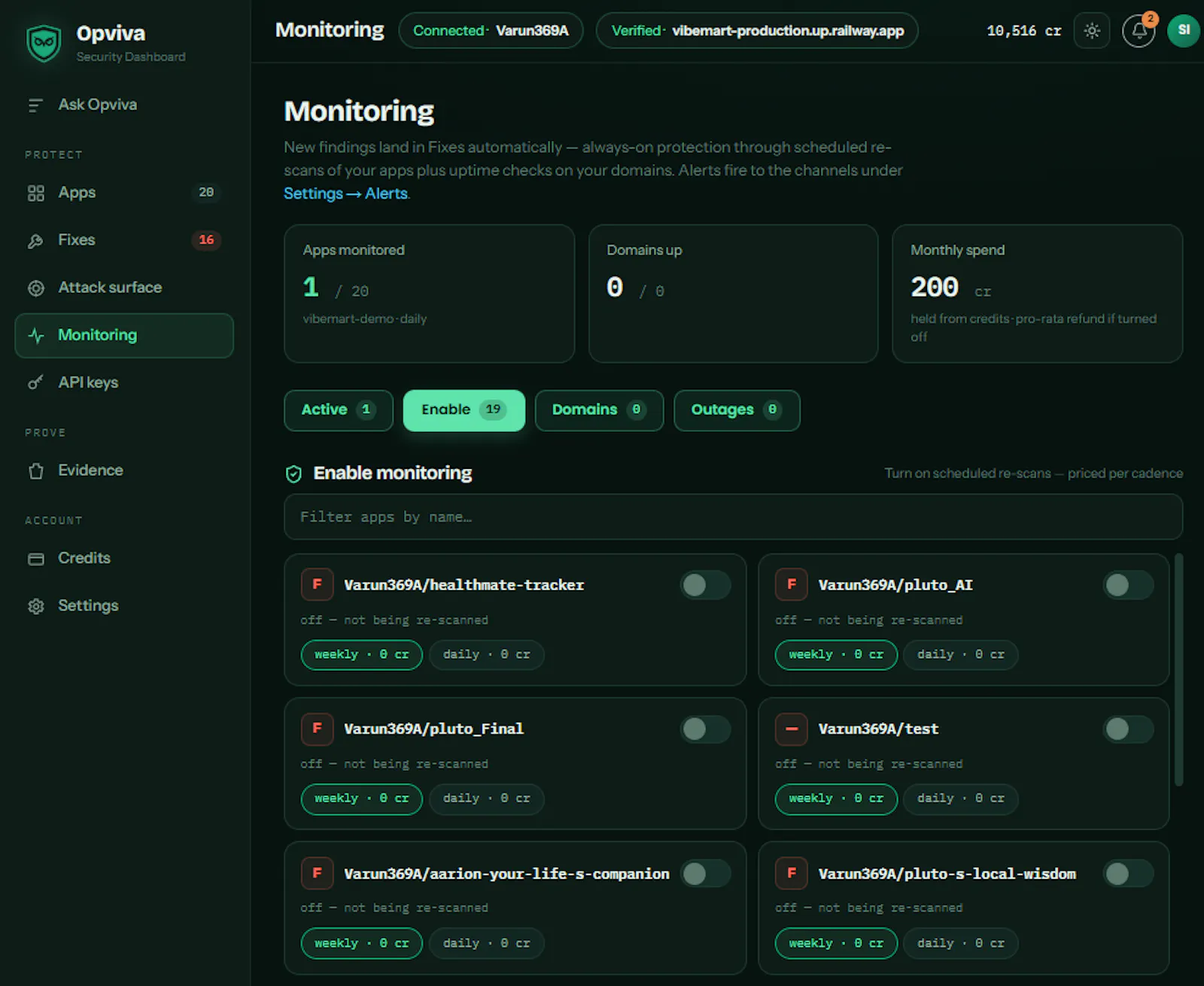 Opviva Watch screenshot 2