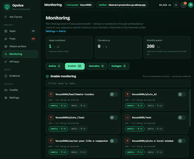 Opviva Watch screenshot 2