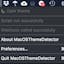 MacOS Theme Detector