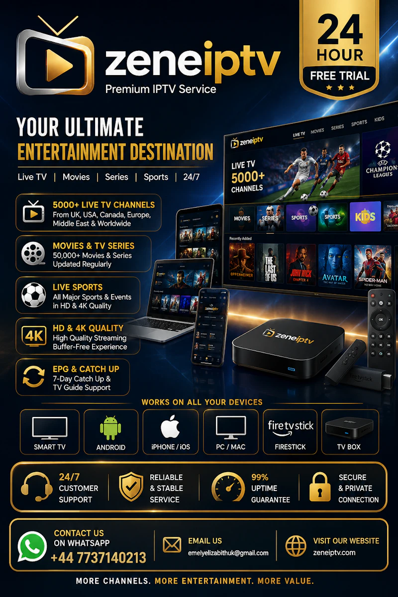 zeneiptv.com screenshot 1