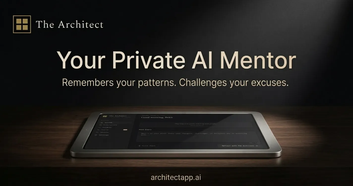 The Architect product banner