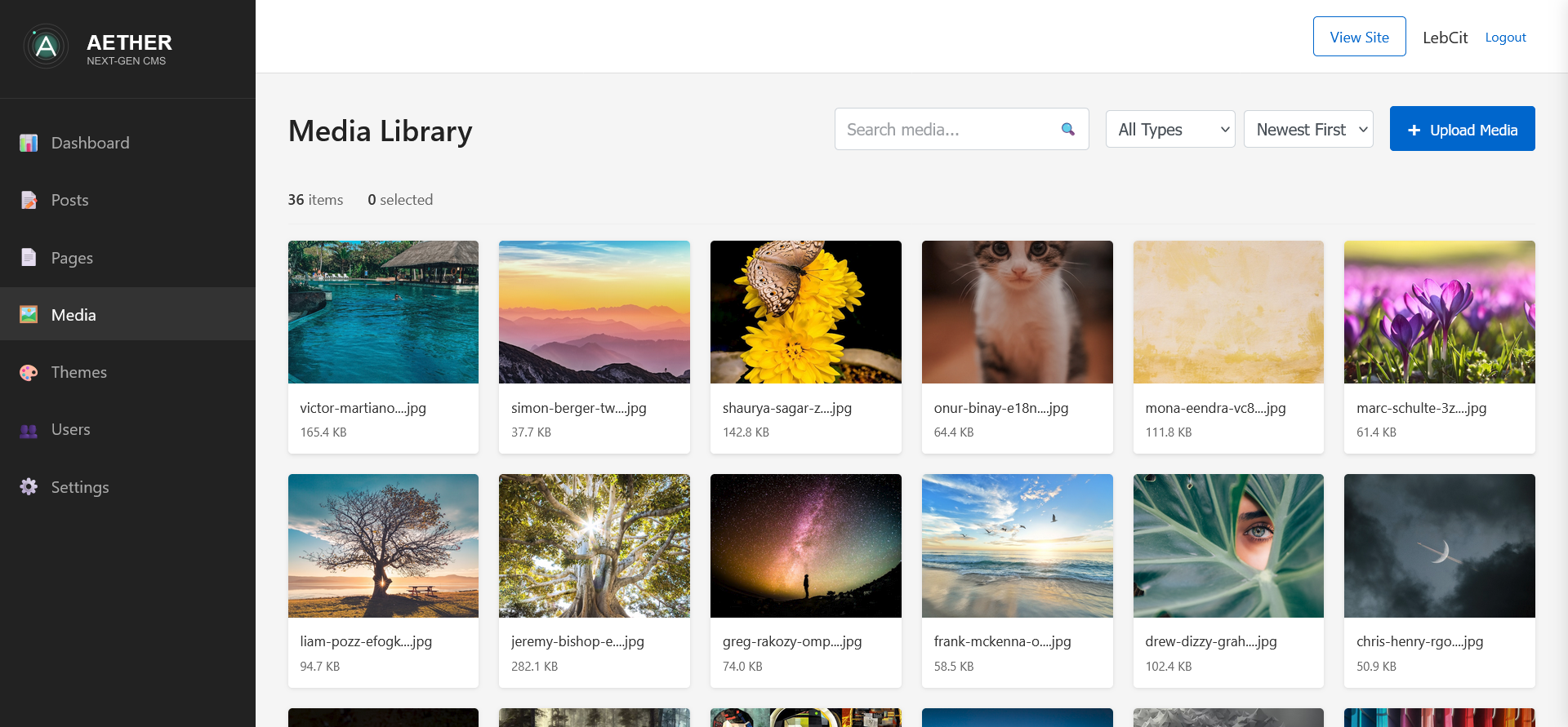 Etere cms - NODE.JS di nuova generazione CMS costruita per creatori, devs e team. media 4