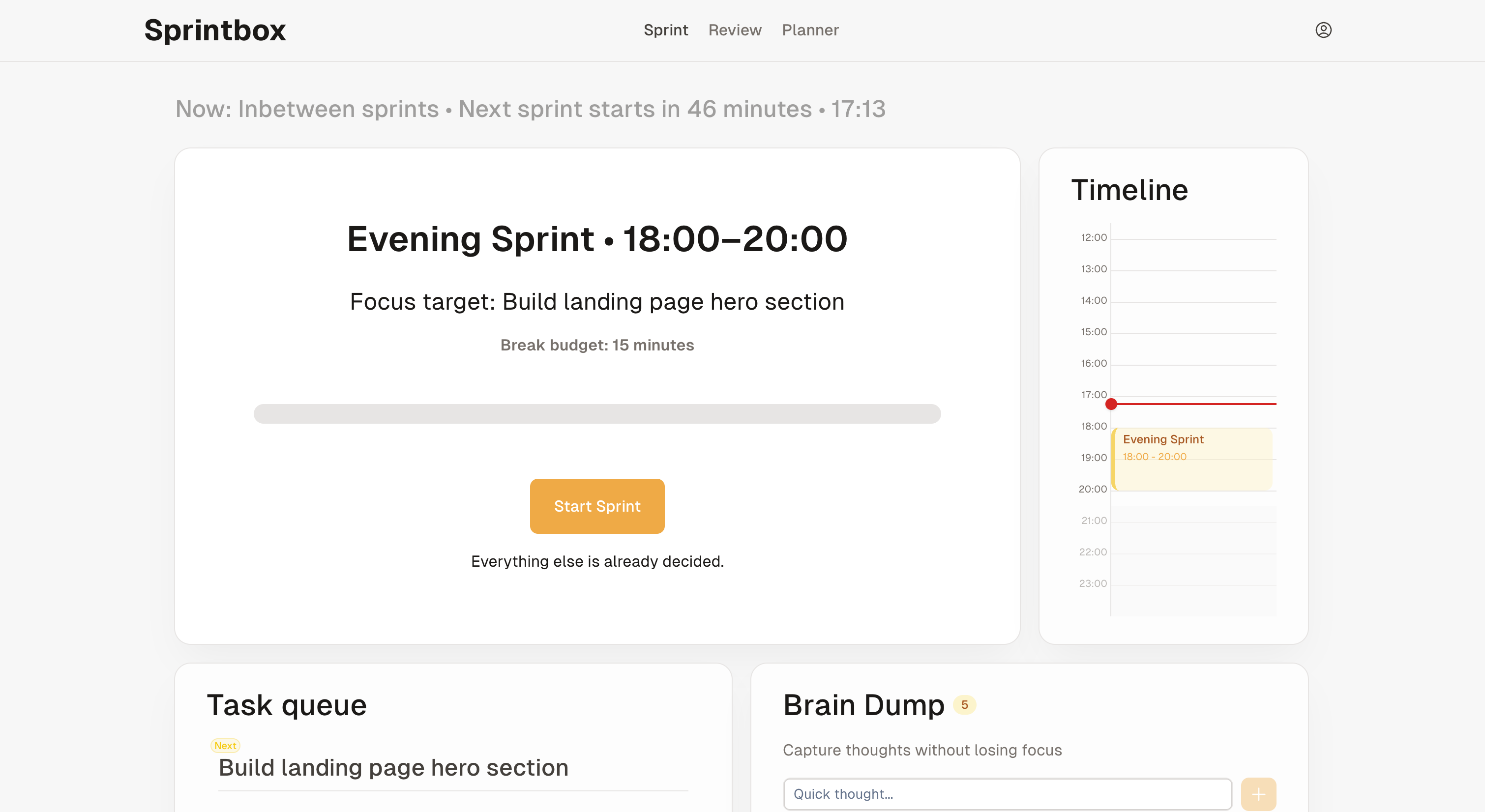 Sprintbox gallery image