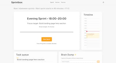 Sprintbox gallery image