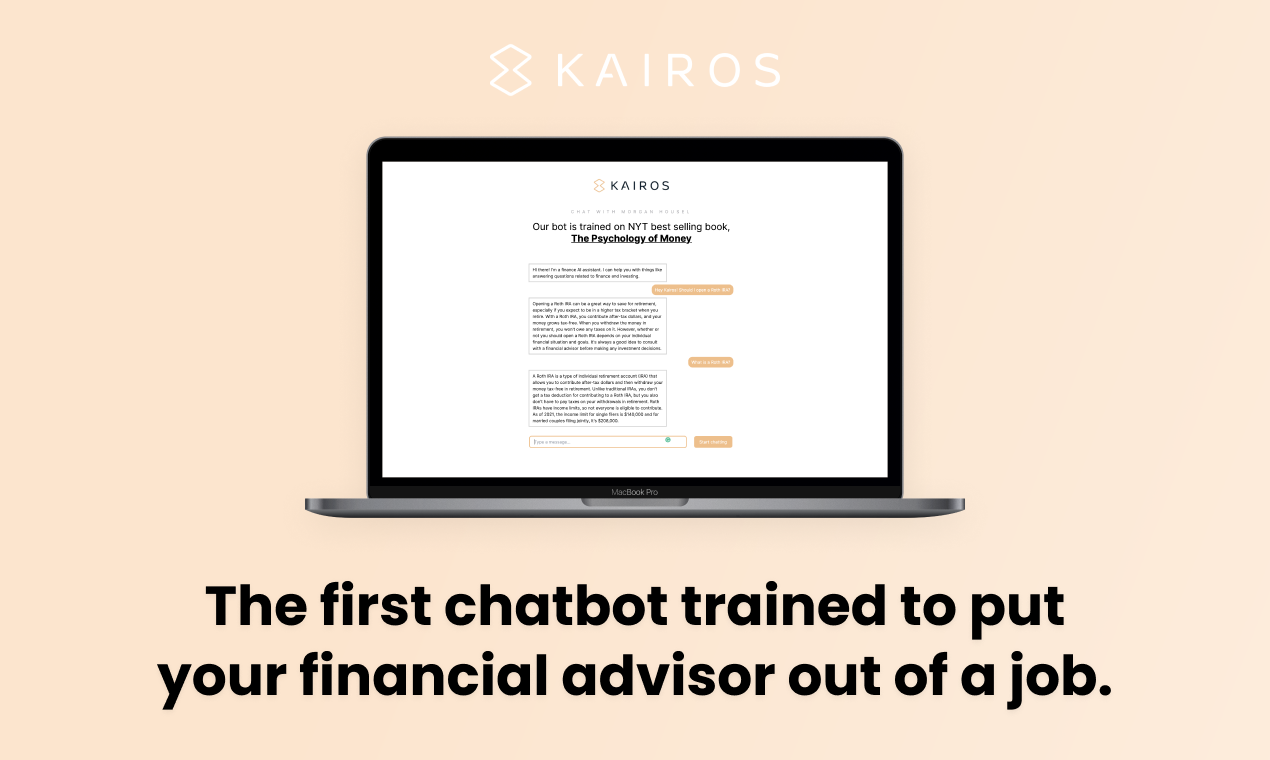وسائط Kairos GPT - مساعد منظمة العفو الدولية المالية التي بناها Kairos Financial. 2