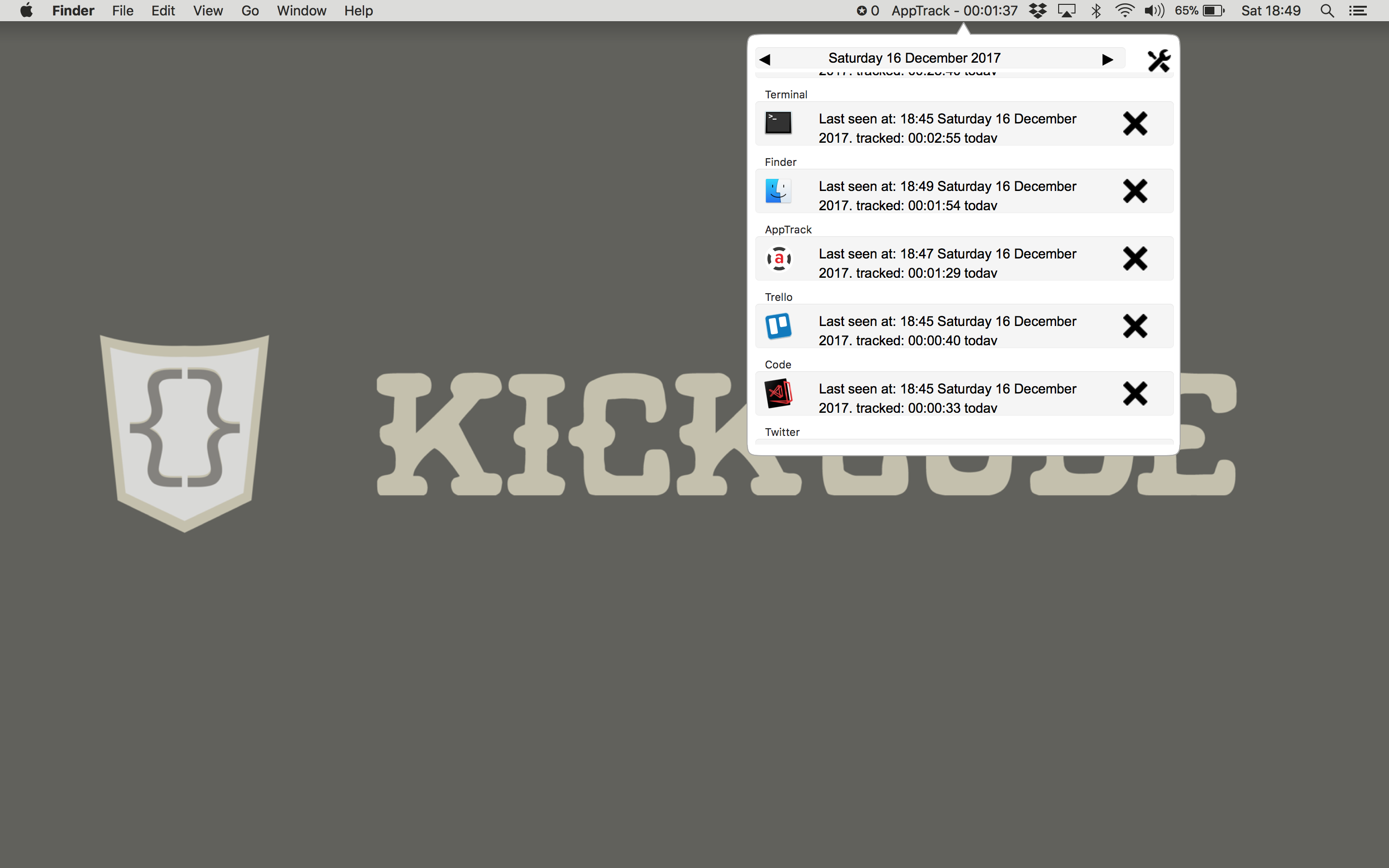 AppTrack gallery image