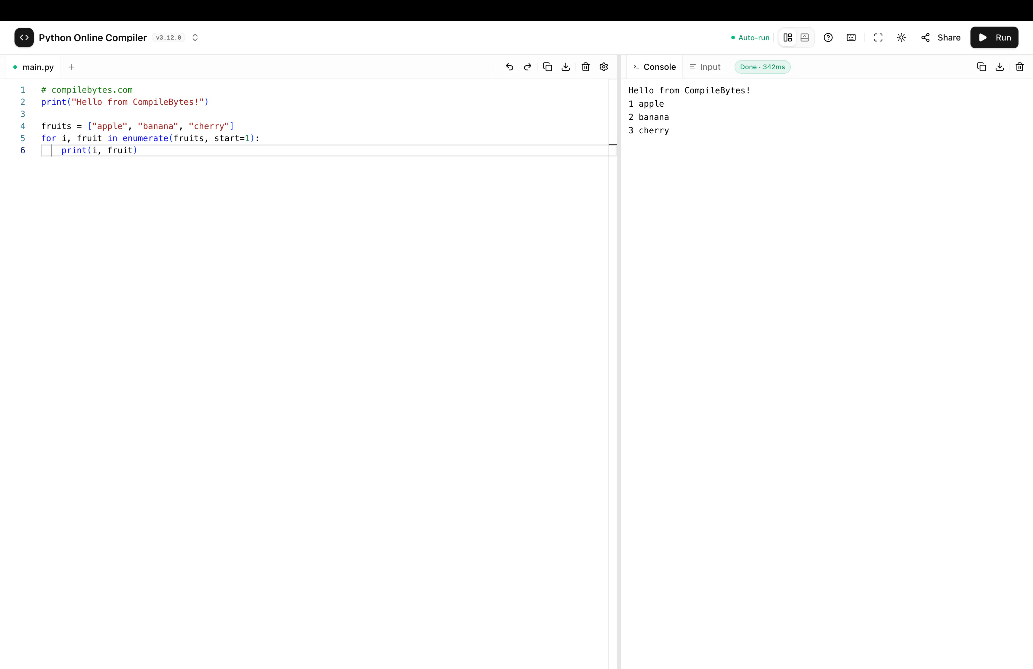 Compile Bytes gallery image