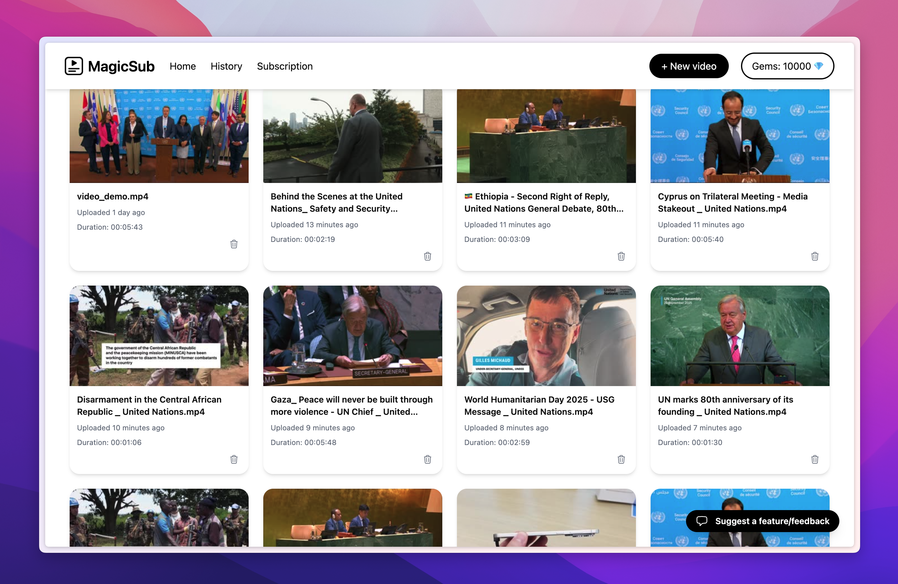 MagicSub - Screenshot 3 showing product features and functionality