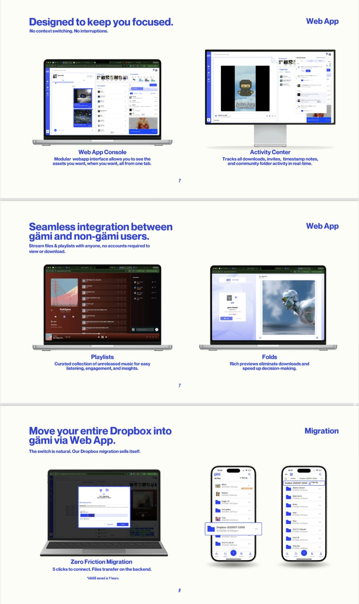 gämi - Screenshot 2 showing product features and functionality