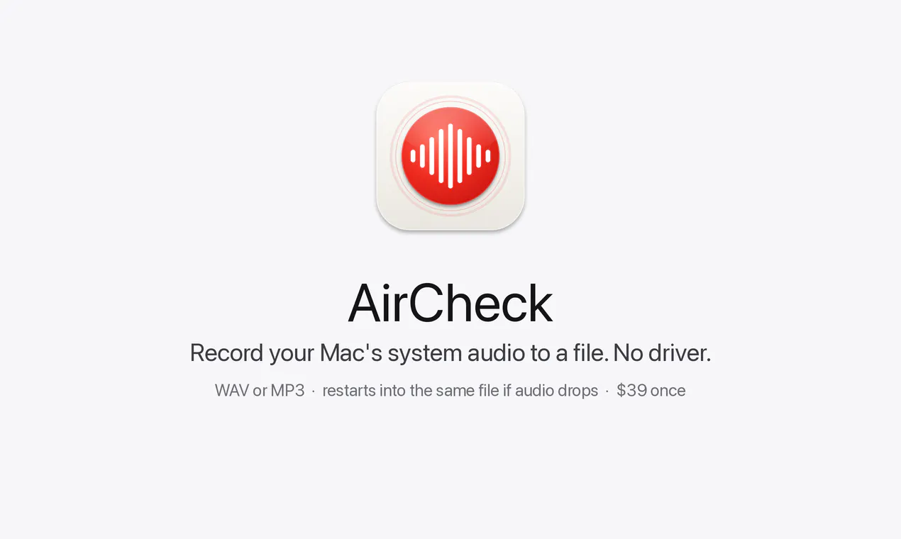 AirCheck gallery image